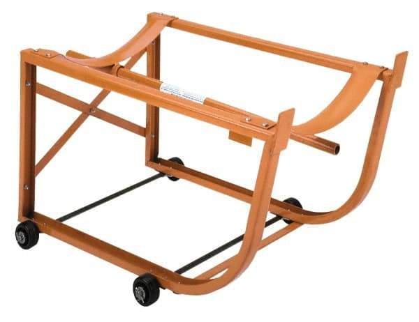 Wesco Industrial Products - 600 Lb Load Capacity, Tilting Drum Cradle - 19-1/2" Wide x 15" High - A1 Tooling