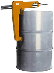 Made in USA - 3,000 Lb Load Capacity, 55 Gal Drum Lifter - For 55 Gal Drums - A1 Tooling