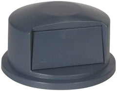 Rubbermaid - Round Lid for Use with 32 Gal Round Trash Cans - Gray, Polyethylene, For 2632 Brute Trash Cans - A1 Tooling