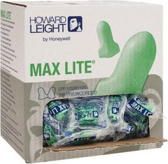 Howard Leight - Disposable, Uncorded, 30 dB, Contoured and T Shape Earplugs - Green, 200 Pairs - A1 Tooling