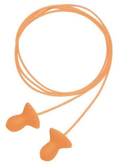 Howard Leight - Reusable, Corded, 26 dB, Taper Flare Earplugs - Orange, 50 Pairs - A1 Tooling