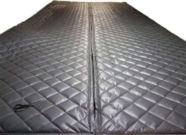 Singer Safety - 8' Long x 48" Wide, Fiberglass Panel - ASTM E-84 Specification, Metallic Gray - A1 Tooling