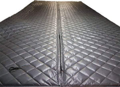 Singer Safety - 8' Long x 48" Wide, Fiberglass Panel - ASTM E-84 Specification, Metallic Gray - A1 Tooling