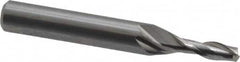 OSG - 3.5mm, 10mm LOC, 6mm Shank Diam, 45mm OAL, 2 Flute, Solid Carbide Square End Mill - Single End, Uncoated, Spiral Flute, 30° Helix, Centercutting, Right Hand Cut, Right Hand Flute, Series 8120 - A1 Tooling