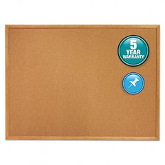 Quartet - Cork Bulletin Boards Style: Open Cork Bulletin Board Color: Natural - A1 Tooling