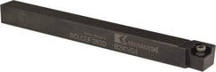 Kennametal - SCLC, Left Hand Cut, 5° Lead Angle, 1/2" Shank Height x 1/2" Shank Width, Neutral Rake Indexable Turning Toolholder - 6" OAL, CC..32.5. Insert Compatibility, Series Screw-On - A1 Tooling