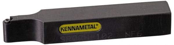 Kennametal - SROC, Neutral Cut, 0° Lead Angle, 1-1/4" Shank Height x 1-1/4" Shank Width, Neutral Rake Indexable Turning Toolholder - 6" OAL, RC..32.5. Insert Compatibility, Series Screw-On - A1 Tooling