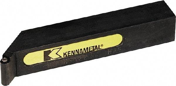 Kennametal - SRGC, Right Hand Cut, 25mm Shank Height x 25mm Shank Width, Neutral Rake Indexable Turning Toolholder - 150mm OAL, RC..0802M0 Insert Compatibility, Series Screw-On - A1 Tooling