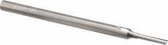 Onsrud - 1/8" Diam, 1/4" Shank Diam, 5/8" Length of Cut, 1 Flute Single Edge Straight Router Bit - 4" Overall Length, Right Hand Cut, Solid Carbide - A1 Tooling