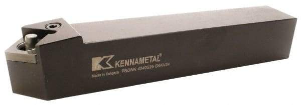 Kennametal - PSDN, Neutral Cut, 0° Lead Angle, 32mm Shank Height x 32mm Shank Width, Negative Rake Indexable Turning Toolholder - 170mm OAL, SN..1906.. Insert Compatibility, Series Kenlever - A1 Tooling