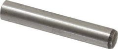 Value Collection - 10mm Diam x 60mm Pin Length Alloy Steel Standard Dowel Pin - C 58-62 Hardness, 37,100 Lb Breaking Strength, 1 Rounded End - A1 Tooling