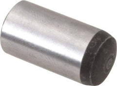 Value Collection - 12mm Diam x 25mm Pin Length Alloy Steel Standard Dowel Pin - C 58-62 Hardness, 53,400 Lb Breaking Strength, 1 Rounded End - A1 Tooling