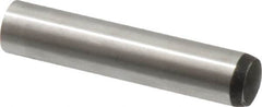 Value Collection - 12mm Diam x 60mm Pin Length Alloy Steel Standard Dowel Pin - C 58-62 Hardness, 53,400 Lb Breaking Strength, 1 Rounded End - A1 Tooling