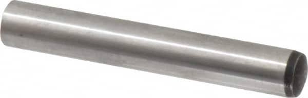 Value Collection - 12mm Diam x 80mm Pin Length Alloy Steel Standard Dowel Pin - C 58-62 Hardness, 53,400 Lb Breaking Strength, 1 Rounded End - A1 Tooling