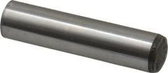 Value Collection - 16mm Diam x 70mm Pin Length Alloy Steel Standard Dowel Pin - C 58-62 Hardness, 94,900 Lb Breaking Strength, 1 Rounded End - A1 Tooling