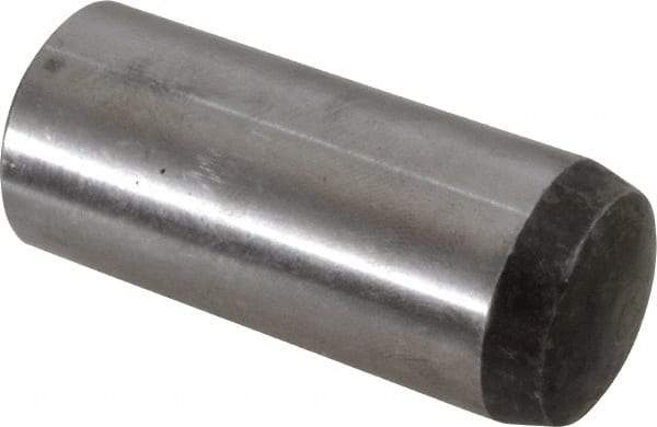 Value Collection - 20mm Diam x 50mm Pin Length Alloy Steel Standard Dowel Pin - C 58-62 Hardness, 148,000 Lb Breaking Strength, 1 Rounded End - A1 Tooling