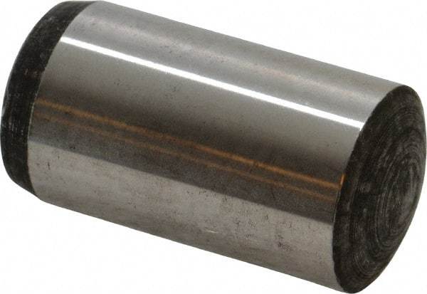 Value Collection - 25mm Diam x 50mm Pin Length Alloy Steel Standard Dowel Pin - C 58-62 Hardness, 232,000 Lb Breaking Strength, 1 Rounded End - A1 Tooling