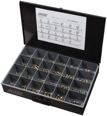 Value Collection - 250 Piece, Inch, Steel Grease Fitting Set - A1 Tooling