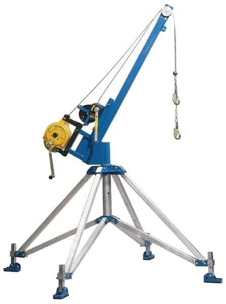 Gemtor - Confined Space Entry & Retrieval Systems Hoist Type: Quadpod Hoist Base: Portable - A1 Tooling