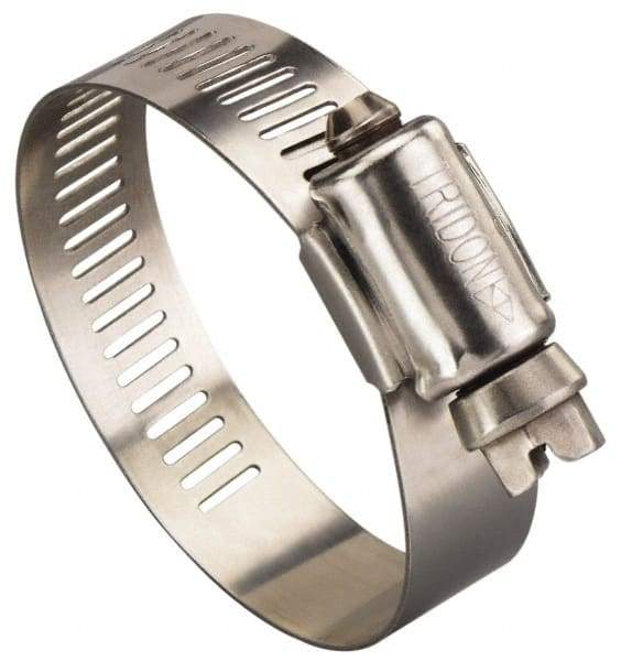 IDEAL TRIDON - SAE Size 116, 5-3/4 to 7-3/4" Diam, Stainless Steel Worm Drive Clamp - 1/2" Wide, Material Grade 201/305, Series 620 - A1 Tooling