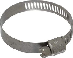 IDEAL TRIDON - SAE Size 20, 7/8 to 1-3/4" Diam, Stainless Steel Miniature Worm Drive Clamp - 5/16" Wide, Material Grade 301, Series 350 - A1 Tooling