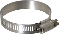 IDEAL TRIDON - SAE Size 32, 1-9/16 to 2-1/2" Diam, Stainless Steel Worm Drive Clamp - 1/2" Wide, Material Grade 201/305, Series 620 - A1 Tooling