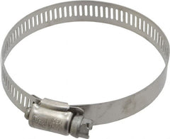 IDEAL TRIDON - SAE Size 40, 2-1/16 to 3" Diam, Stainless Steel Worm Drive Clamp - 1/2" Wide, Material Grade 201/305, Series 620 - A1 Tooling