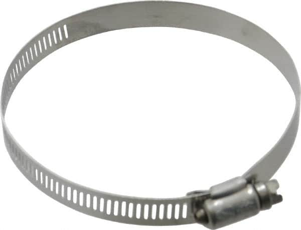 IDEAL TRIDON - SAE Size 60, 3-5/16 to 4-1/4" Diam, Stainless Steel Worm Drive Clamp - 1/2" Wide, Material Grade 201/305, Series 620 - A1 Tooling