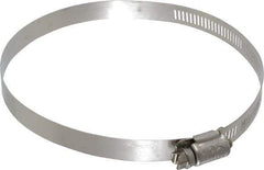 IDEAL TRIDON - SAE Size 80, 3-1/2 to 5-1/2" Diam, Stainless Steel Worm Drive Clamp - 1/2" Wide, Material Grade 201/305, Series 620 - A1 Tooling