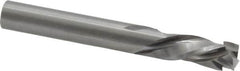 Onsrud - 3/8" Cutting Diam x 7/8" Length of Cut, 3 Flute, Compression Spiral Router Bit - Uncoated, Right Hand Cut, Solid Carbide, 3" OAL x 3/8" Shank Diam, Three Edge - A1 Tooling