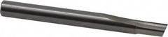 Onsrud - 1/4" Diam, 1/4" Shank Diam, 3/8" Length of Cut, 1 Flute Single Edge Straight Router Bit - 2-1/2" Overall Length, Right Hand Cut, Solid Carbide - A1 Tooling