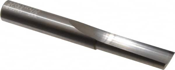 Onsrud - 1/2" Diam, 1/2" Shank Diam, 1-5/8" Length of Cut, 1 Flute Single Edge Straight Router Bit - 4" Overall Length, Right Hand Cut, Solid Carbide - A1 Tooling