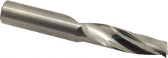 Onsrud - 1/2" Cutting Diam x 1-5/8" Length of Cut, 1 Flute, Upcut Spiral Router Bit - Uncoated, Right Hand Cut, Solid Carbide, 3-1/2" OAL x 1/2" Shank Diam, Single Edge, 21° Helix Angle - A1 Tooling