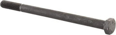 Value Collection - M12x1.75mm Metric Coarse, 180mm Length Under Head Hex Head Cap Screw - Partially Threaded, Grade 10.9 Steel, Uncoated, 19mm Hex - A1 Tooling