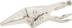 Irwin - 4" OAL Standard Jaw Locking Pliers - 1-5/8" Jaw Opening, Standard Handle - A1 Tooling