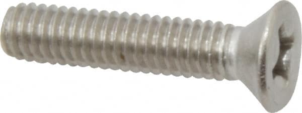 Value Collection - 5/16-18 UNC, 1-1/2" OAL Phillips Drive Machine Screw - Flat Head, Grade 316 Stainless Steel, Uncoated, Without Washer - A1 Tooling