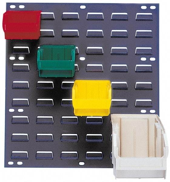 Quantum Storage - 270 Lb Capacity, 18" Wide x 19" High, Steel Pick Rack - 9 Red Polyethylene/Polypropylene Bins, 5-1/2" Bin Width x 5" Bin Height x 10-7/8" Bin Depth - A1 Tooling