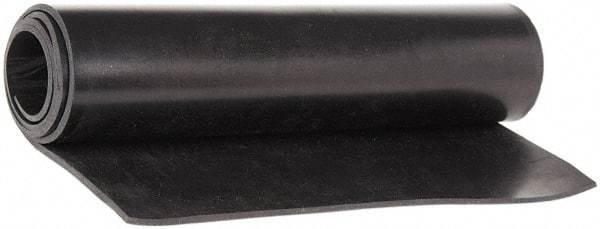 Made in USA - 36" Wide, 3/16" Thick, Buna-N Rubber Foam Sheet - 65 to 75 Durometer, Black, -40 to 212°F, 1,500 psi Tensile Strength, Cut-to-Length - A1 Tooling