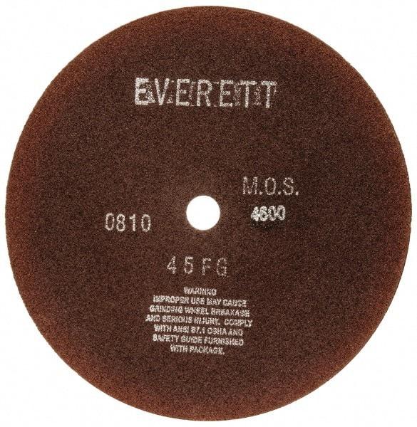 Everett - 12" Aluminum Oxide Cutoff Wheel - 1/8" Thick, 1" Arbor, Use with Gas Powered Saws - A1 Tooling