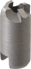 Made in USA - 4 Flutes, 1/4" Diam, 1/8" Pilot Hole Diam, High Speed Steel Reverse Counterbore - A1 Tooling