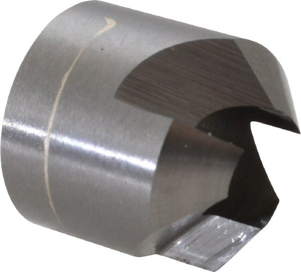 Made in USA - 1/2" Cutter Head Diam, 1/4" Pilot Hole Diam, Solid Carbide Reverse Countersink - A1 Tooling