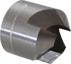 Made in USA - 1/2" Cutter Head Diam, 1/4" Pilot Hole Diam, Solid Carbide Reverse Countersink - A1 Tooling