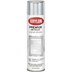 Krylon - Original Chrome, Gloss, Metallic Spray Paint - 8 oz Container - A1 Tooling