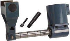 Vectrax - Right Angle Milling Head - R8 Spindle Taper, Compatible with GS 20 Series Manual Milling Machine, Includes 1 Inch Arbor, Arbor Support for NT40 Spindle, Horizontal Milling Attachment Including Right Angle Head and NT40 in - R8 out - A1 Tooling