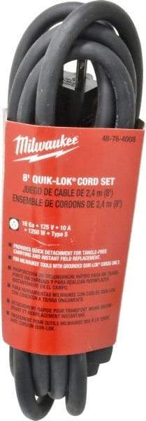 Milwaukee Tool - Power Drill Quik-Lok Cord Set - For All Magnum Drills - A1 Tooling