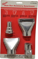 Milwaukee Tool - 4 Piece Heat Gun Accessory Set - For Use with Milwaukee Heat Gun - A1 Tooling