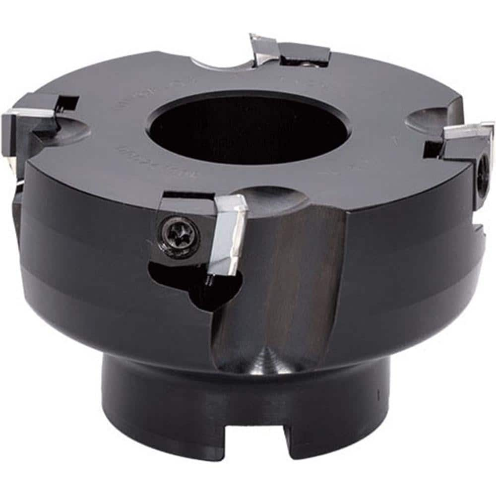 Indexable Square-Shoulder Face Mill:  DPD24125R,  38.1000″ Arbor Hole Dia, Uses  6,  YDEN Inserts,  No,  Series  DPD