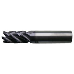 ‎1″ × 1″ × 1-1/2″ × 4″ RHS / RHC Solid Carbide 5-Flute High-Performance End Mill for Ferrous Material - TiAlN