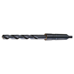 ‎1-5/32 RHS / RHC HSS 118 Degree Radial Point General Purpose Taper Shank Drill - Steam Oxide - Exact Industrial Supply