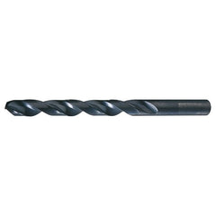 #1 RHS / RHC HSS 135 Degree Split Point Heavy Duty Jobber Length Drill - Steam Oxide - Exact Industrial Supply